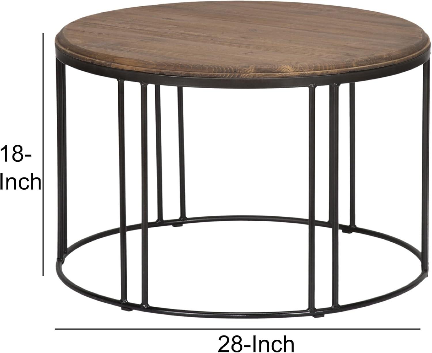 Abraxas Solid Wood Coffee Table
