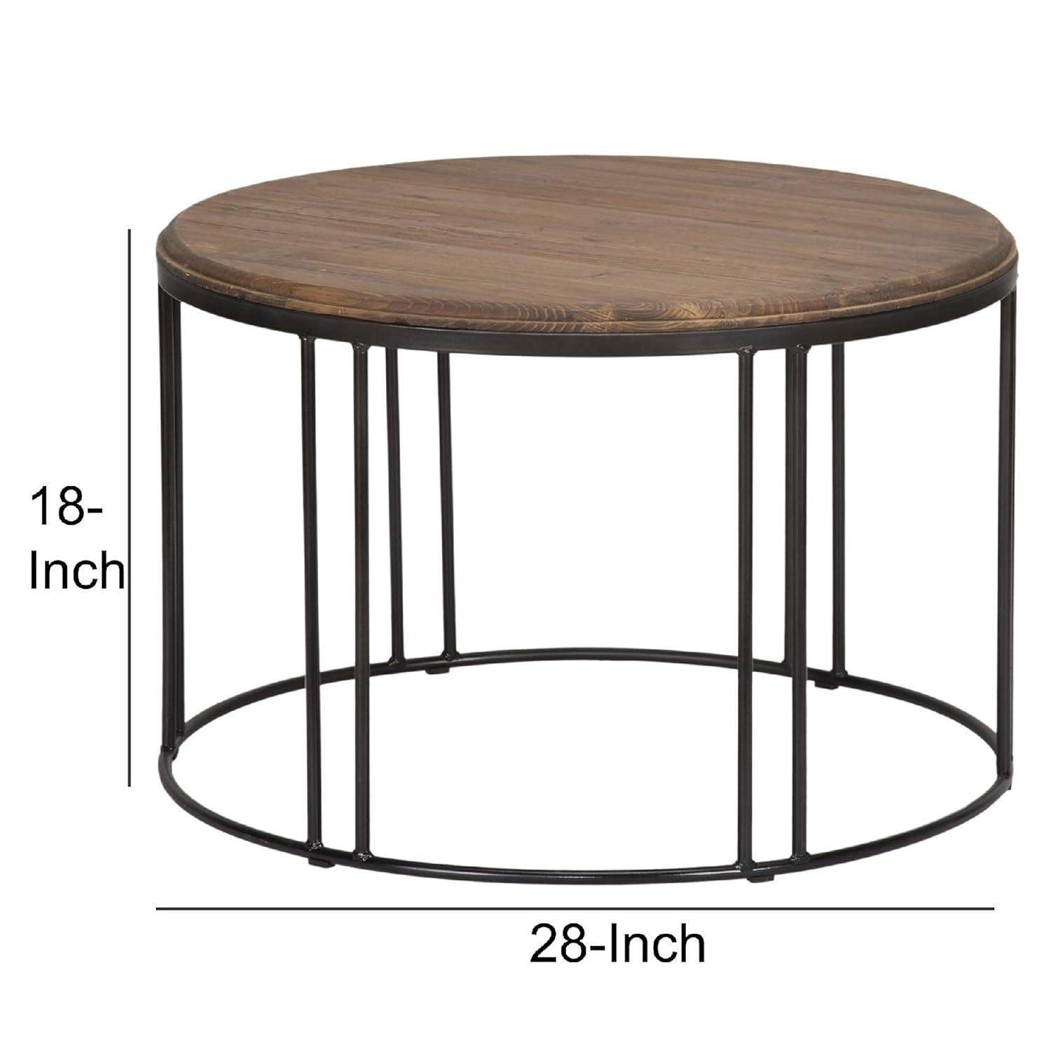 Abraxas Solid Wood Coffee Table