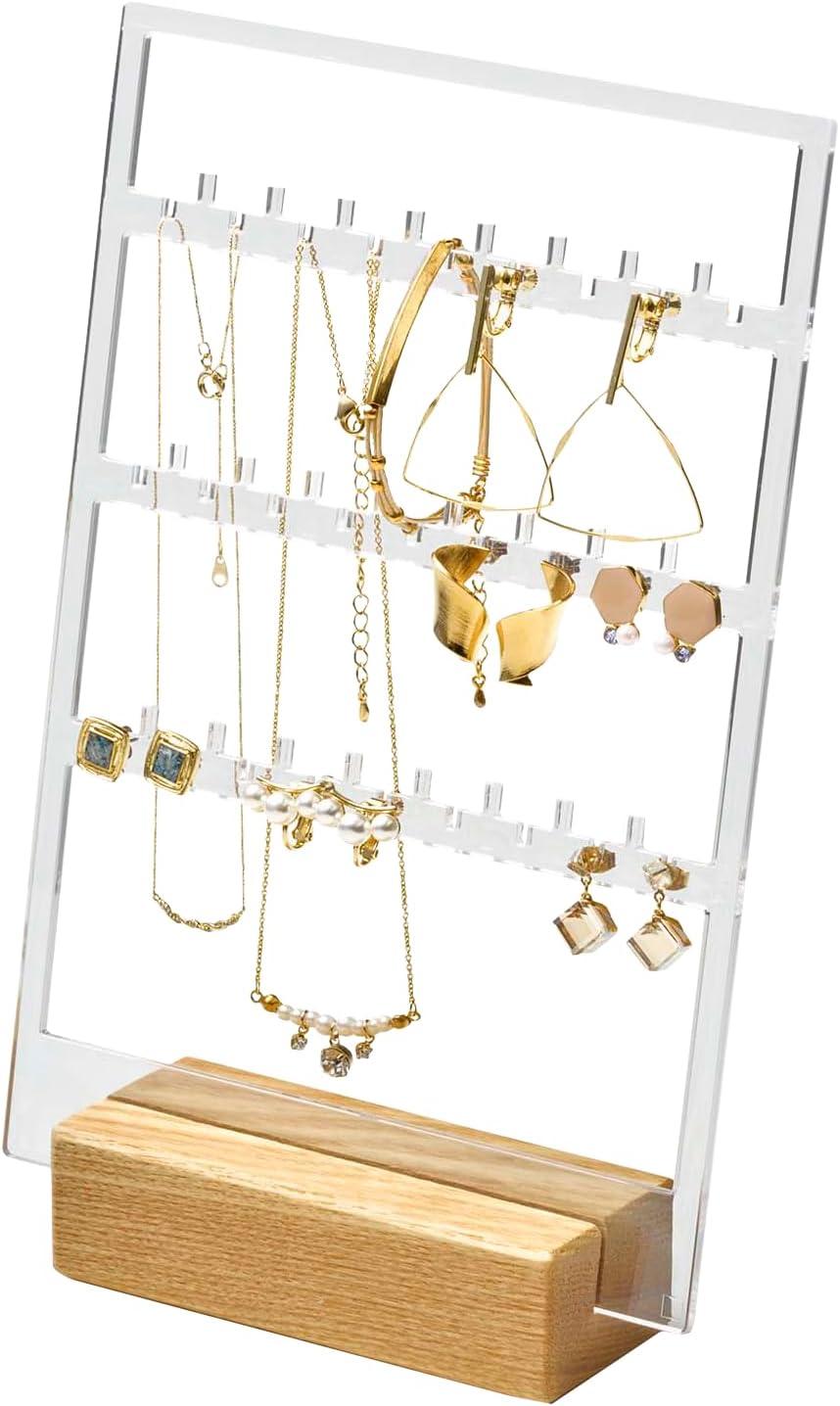 Yamazaki Home Rin Plastic Jewelry Stand
