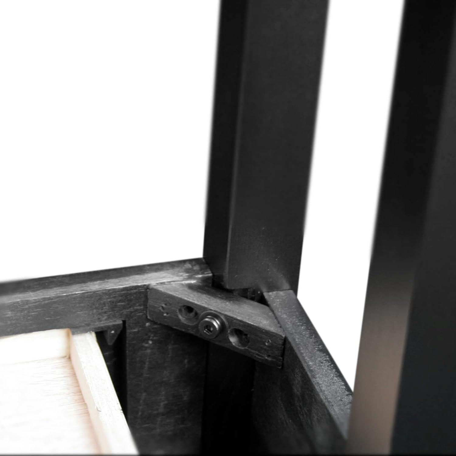 Favorite Finds Mission Hall Stand Slate Finish - Leick Home: Compact Wood Entryway Table with Drawer, CARB Certified