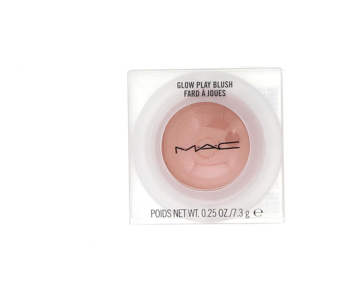 MAC COSMETICS BLUSH 0.25 OZ SO NATURAL MAC COSMETICS/GLOW PLAY BLUSH (SO NATURAL) 0.25 OZ (7.3 ML) GOLDEN BEIGE