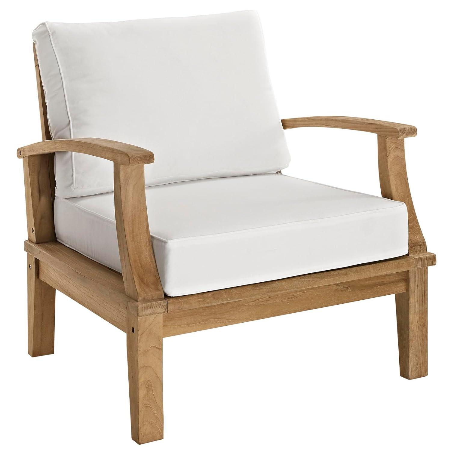 Modway Modway Marina Outdoor Patio Teak Armchair