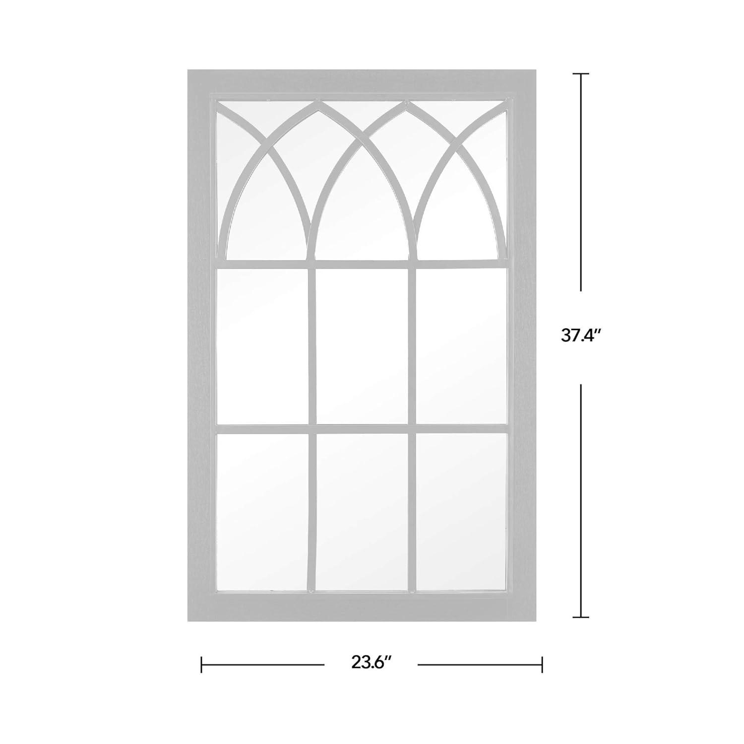 FirsTime & Co. Dark Brown Grandview Arch Wall Mirror, Farmhouse, Rectangular, 23.6 x 1.25 x 37.4 in