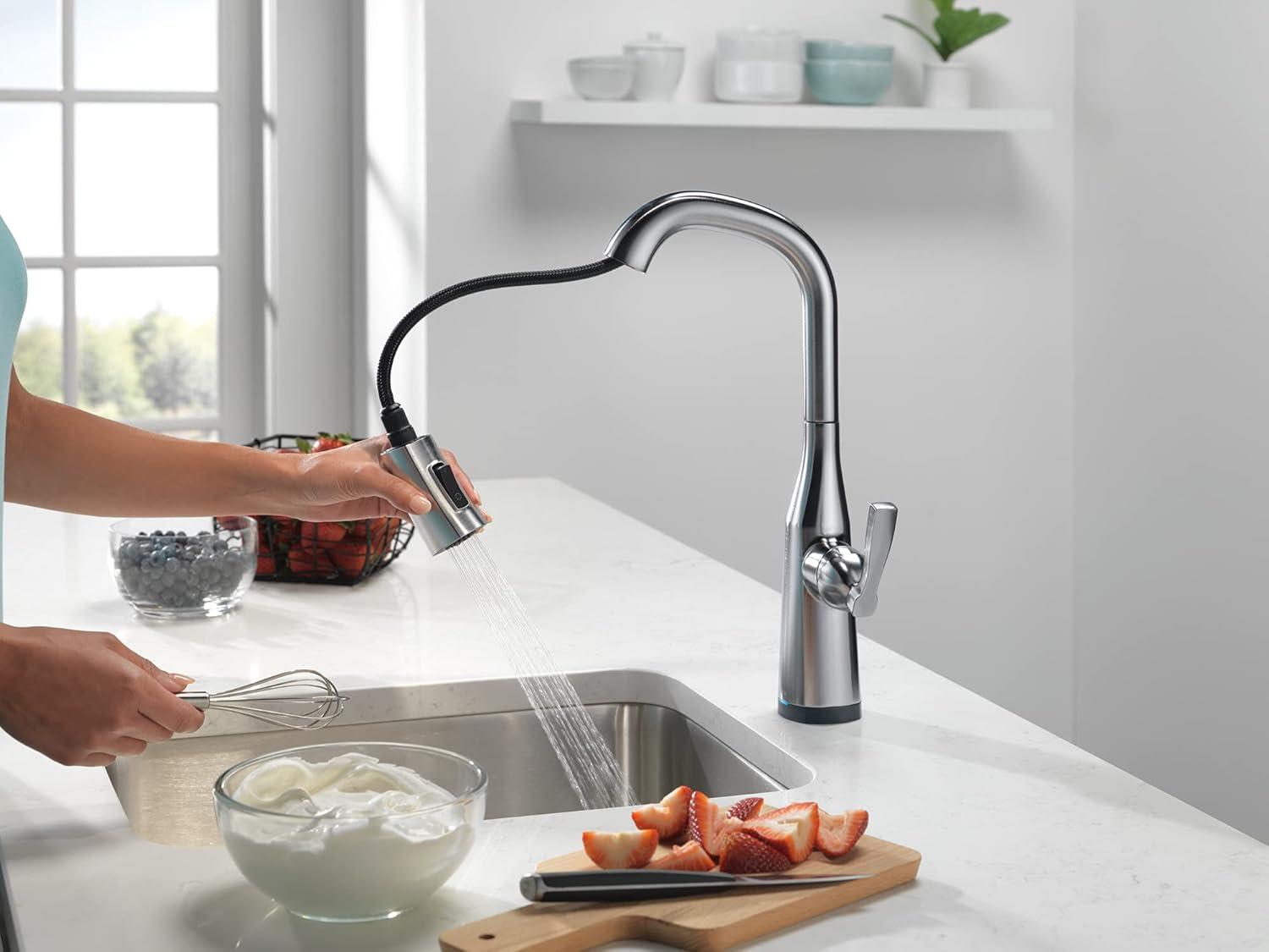 Stryke Pull Down Touch Bar Faucet with Touch2O Technology and With Accessories