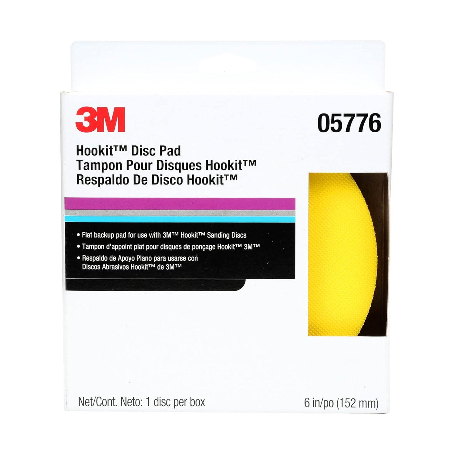 3M Automotive 5776 6" 3M Hookit Disc Pad (EA)