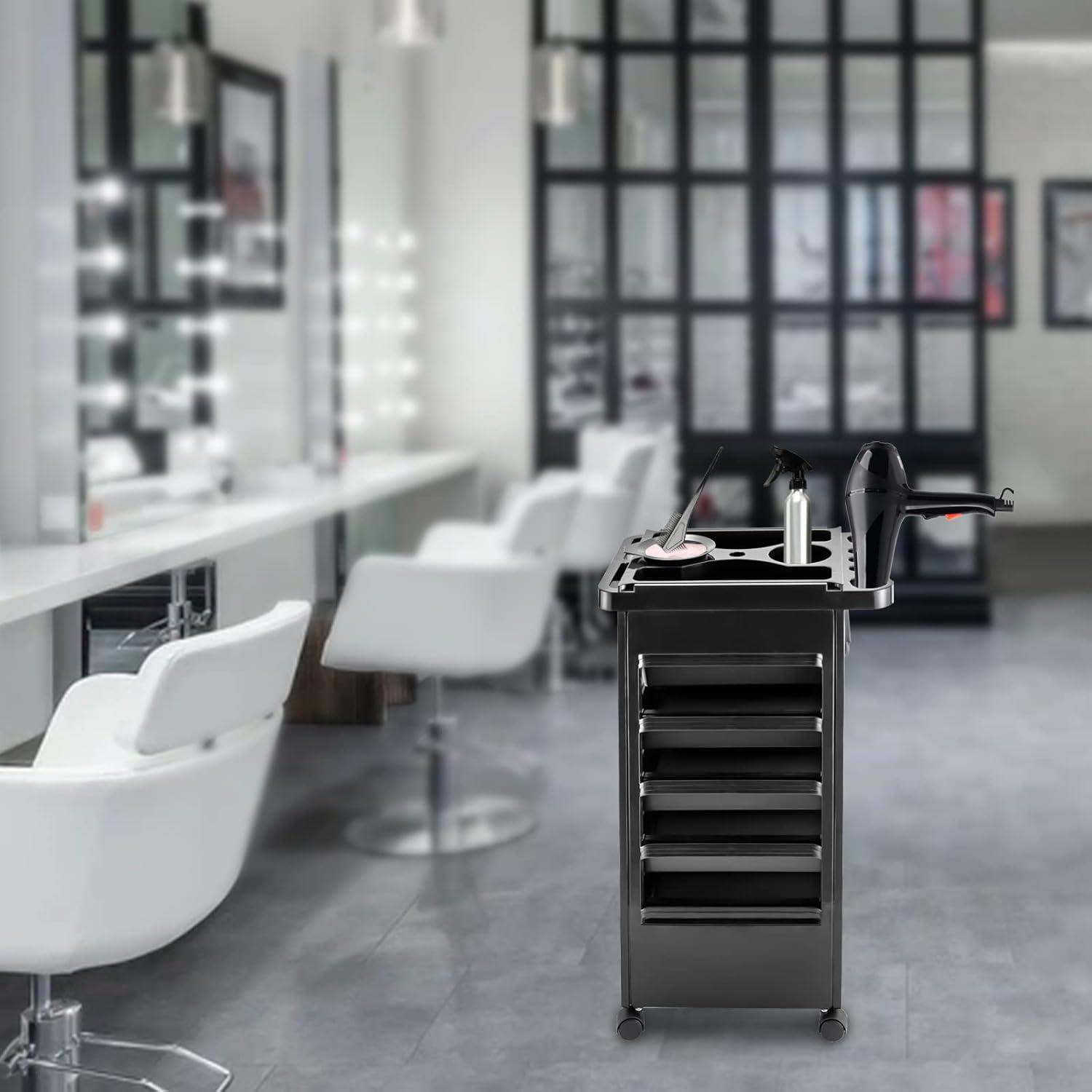 Saloniture Mobile Equipment Cart & Salon Trolley