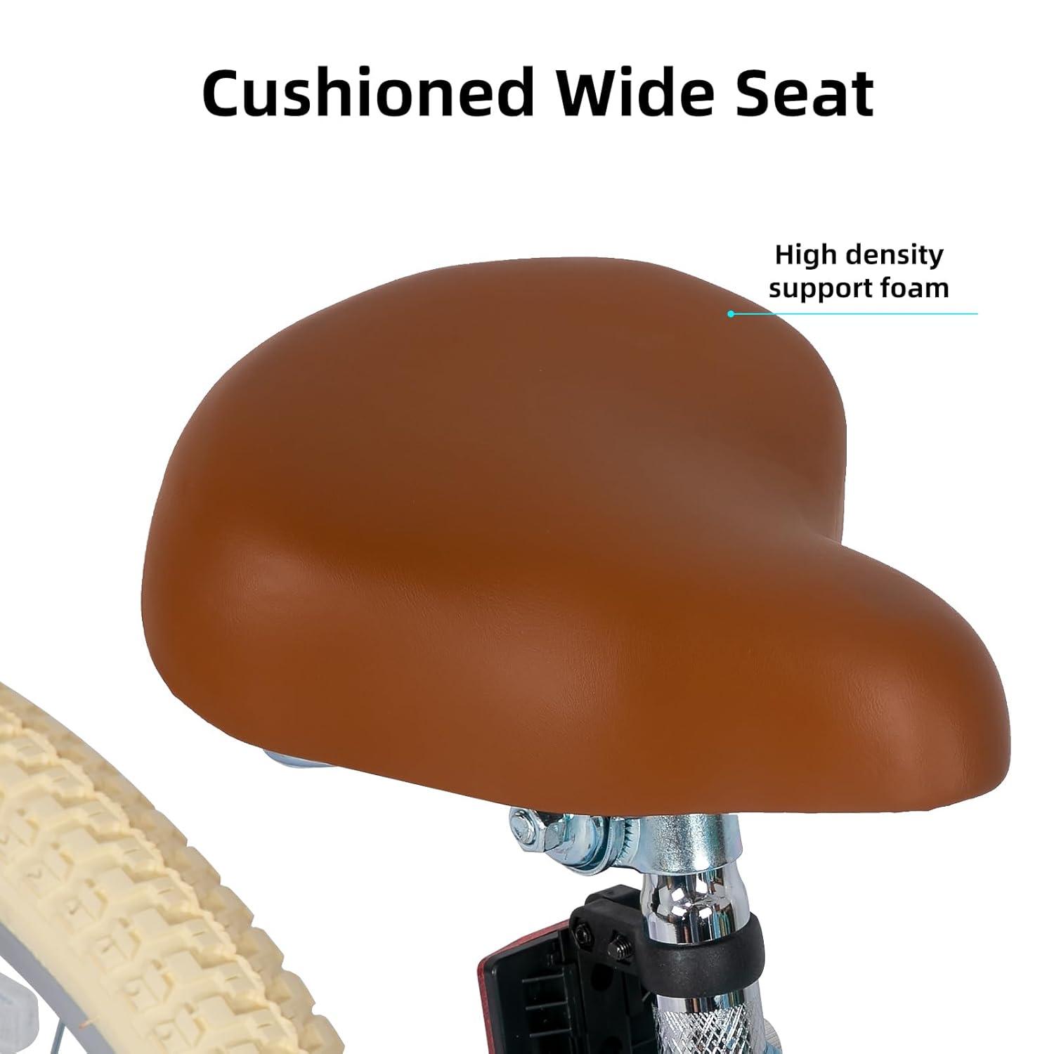 JOYSTAR Girls' 20" Training Wheel Retro Bicycle