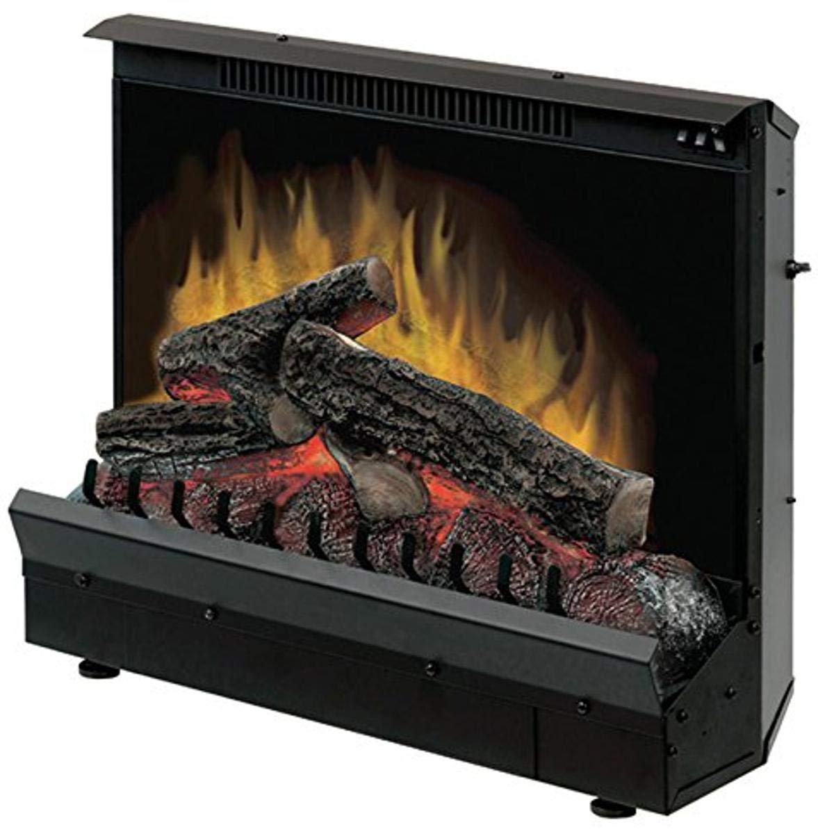 Dimplex Electraflame 23-in Plug-in Standard Electric Fireplace Log Set - Realistic Flame - 400 SQ. FT.