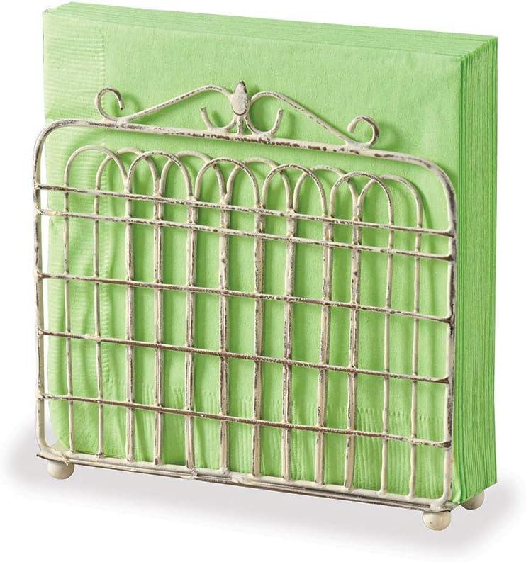 Park Designs Garden Gate Napkin Holder - Cream
