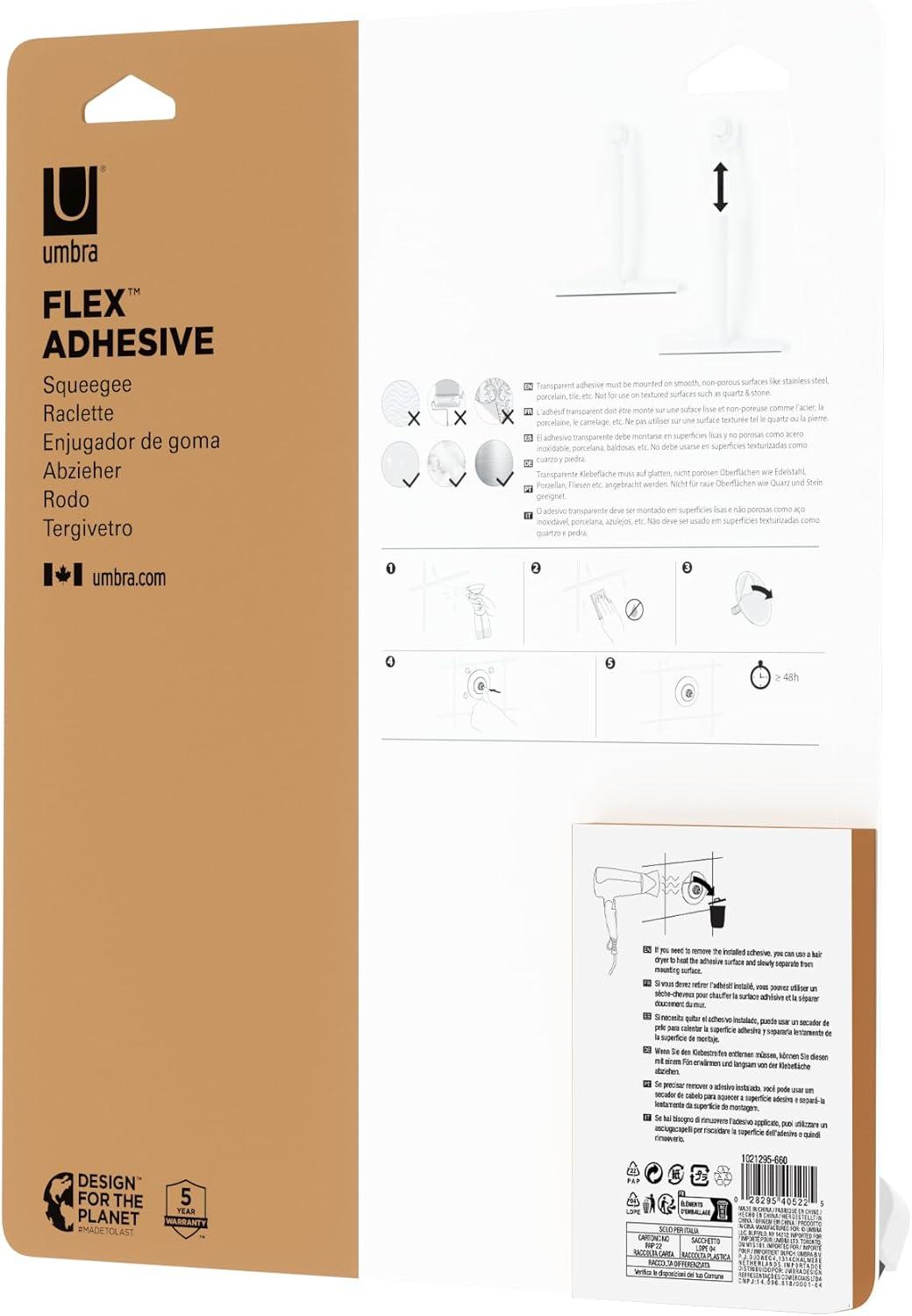 Umbra Flex Adhesive Squeegees