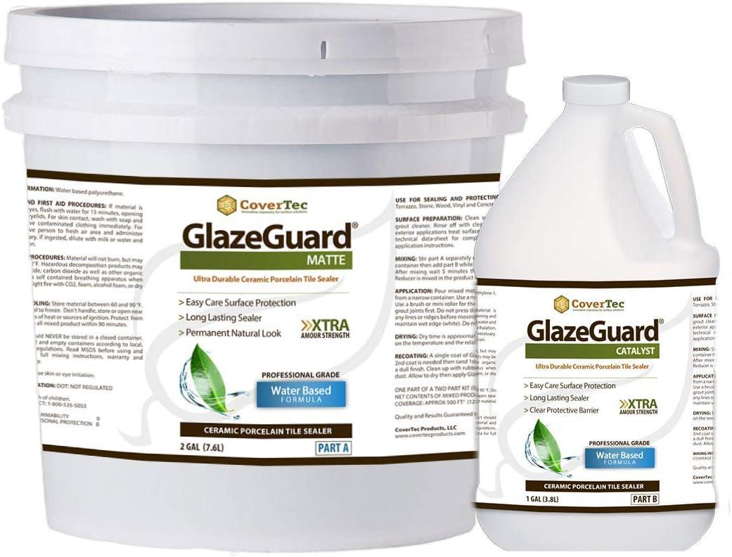 GlazeGuard Matte Ceramic and Porcelain Tile Sealer Kit