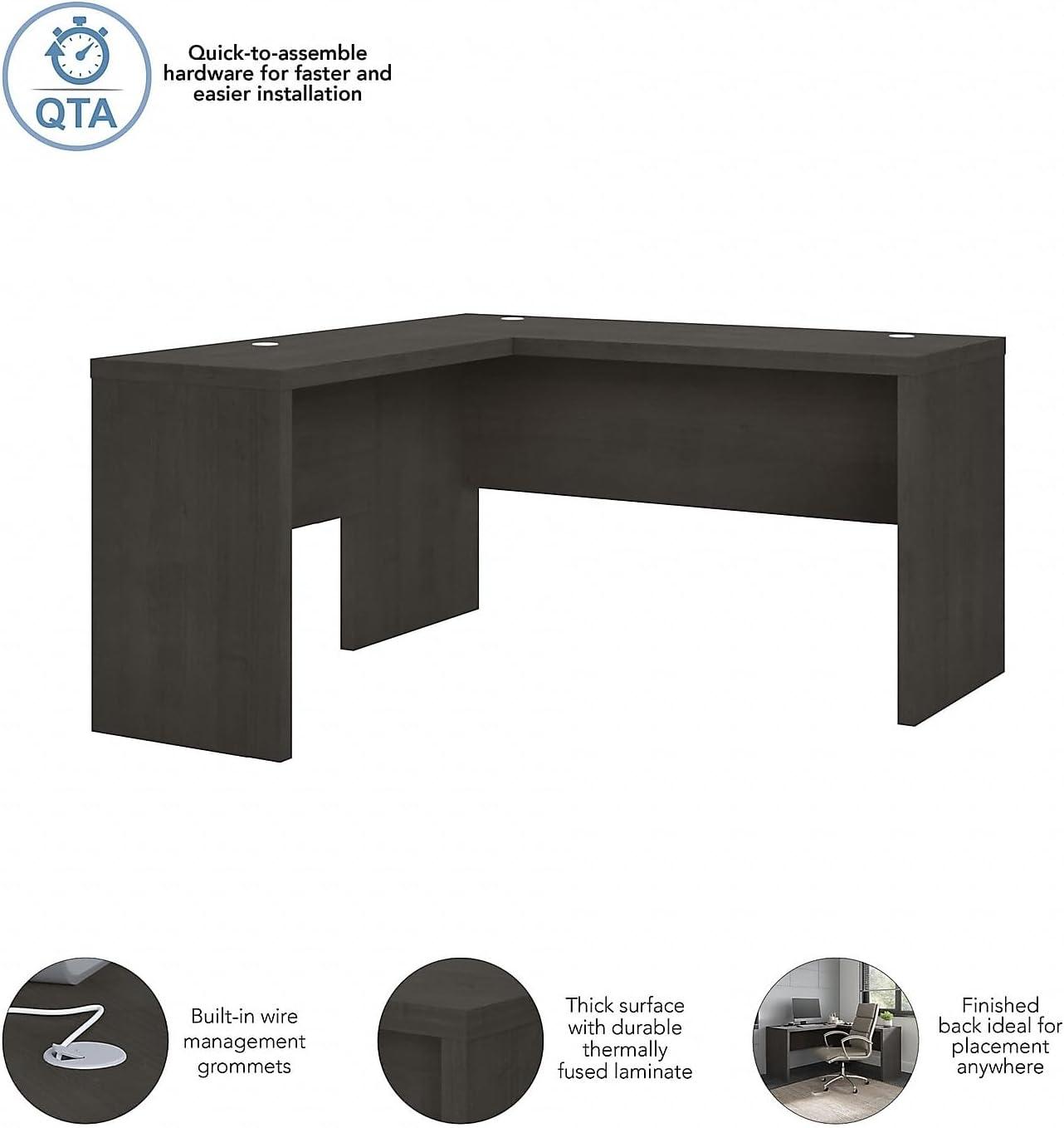 Bush Business Furniture Echo L-Shaped Computer Desk