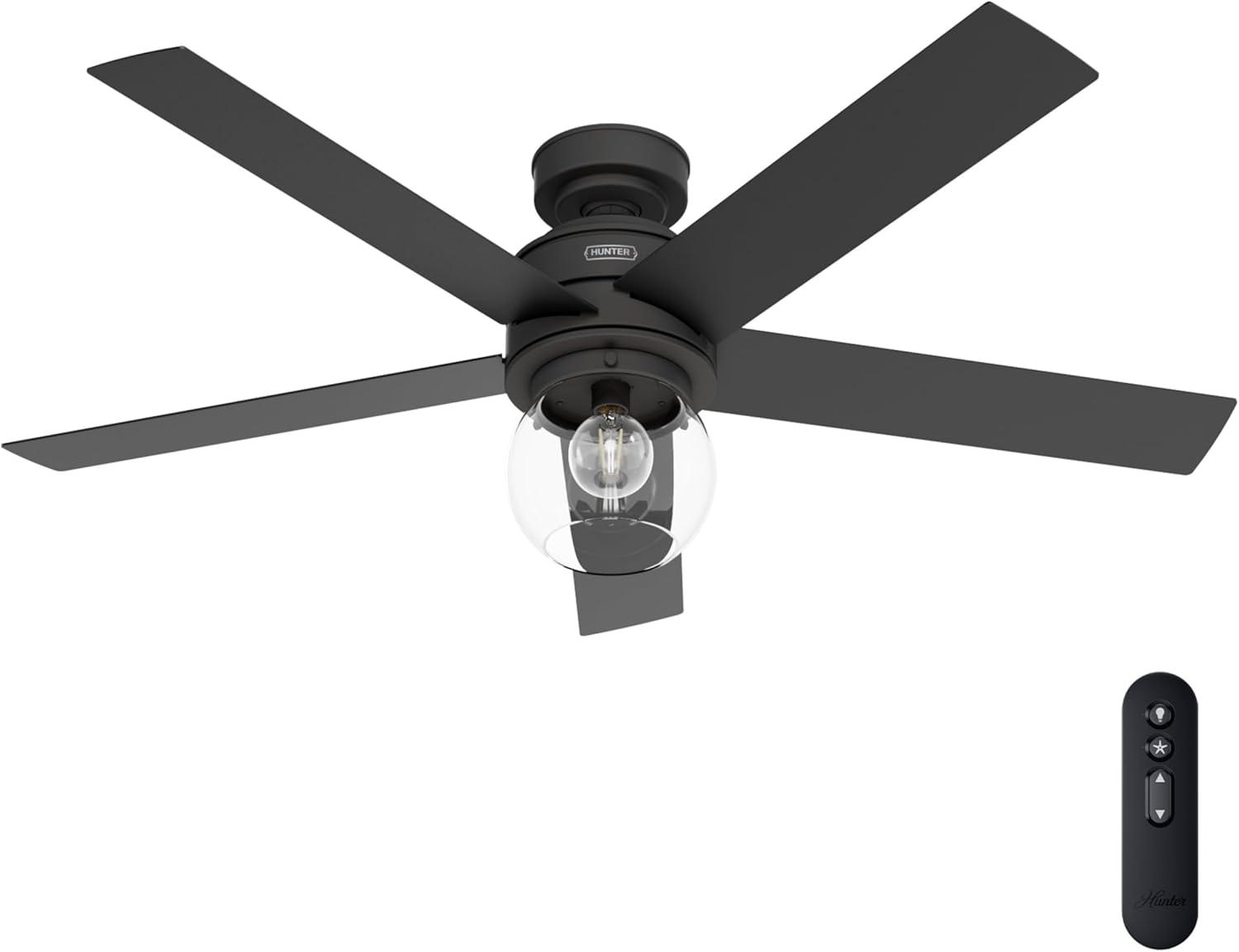 52" Xidane 5 -Blade LED Standard Ceiling Fan with Remote Control and Light Kit Included