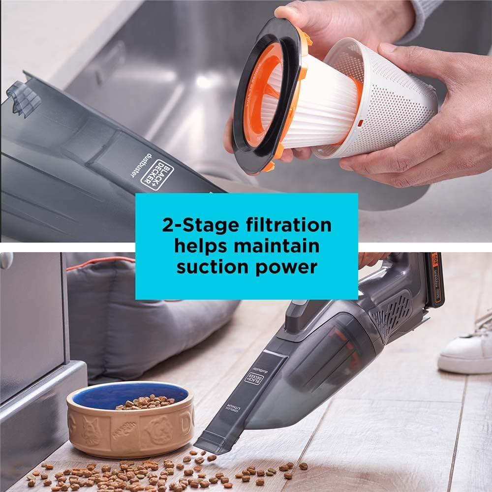 BLACK+DECKER Dustbuster 20V MAX POWERCONNECT Cordless Handheld Vacuum, BCHV001C1
