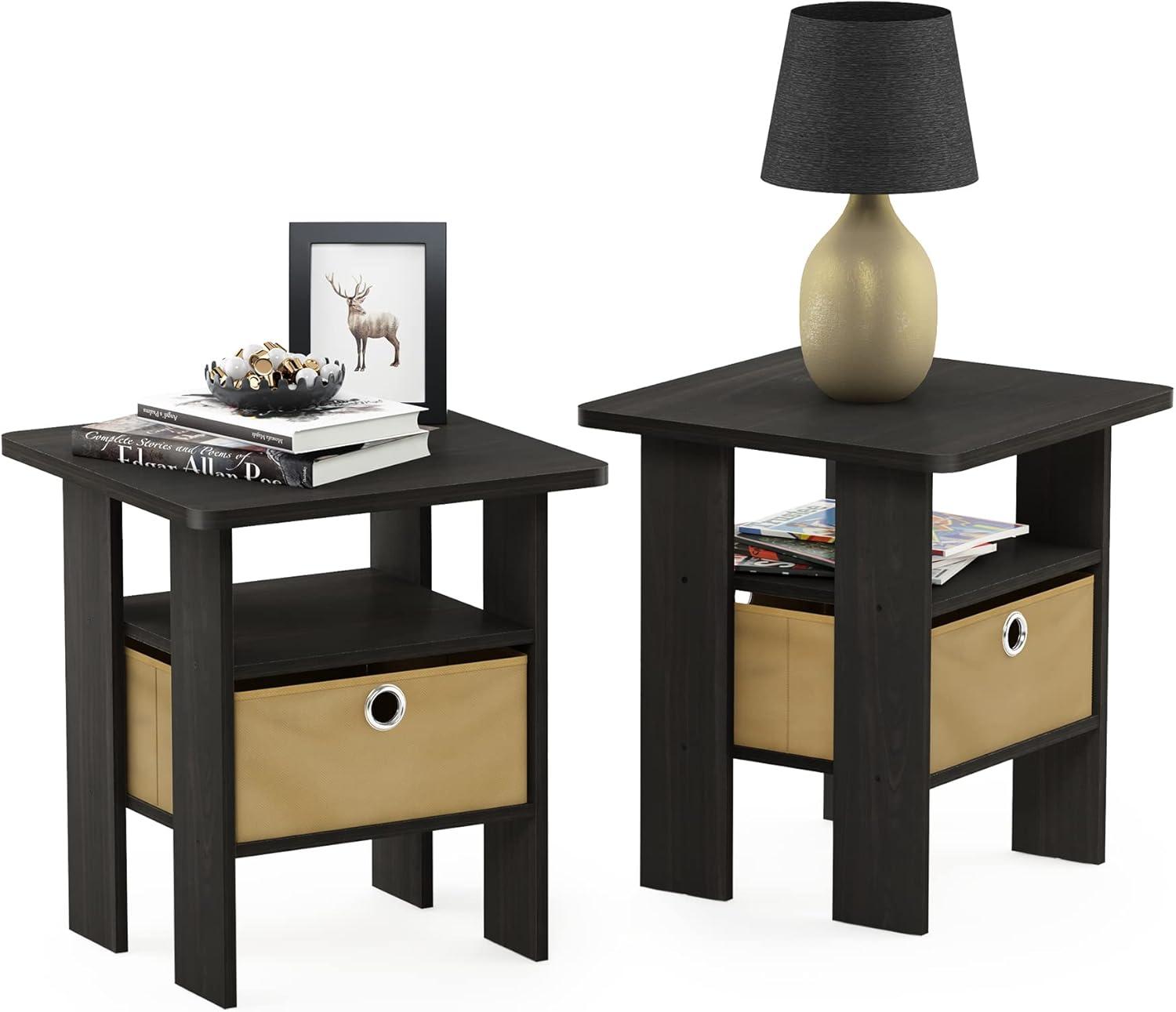 Furinno Petite End Table - Set of 2