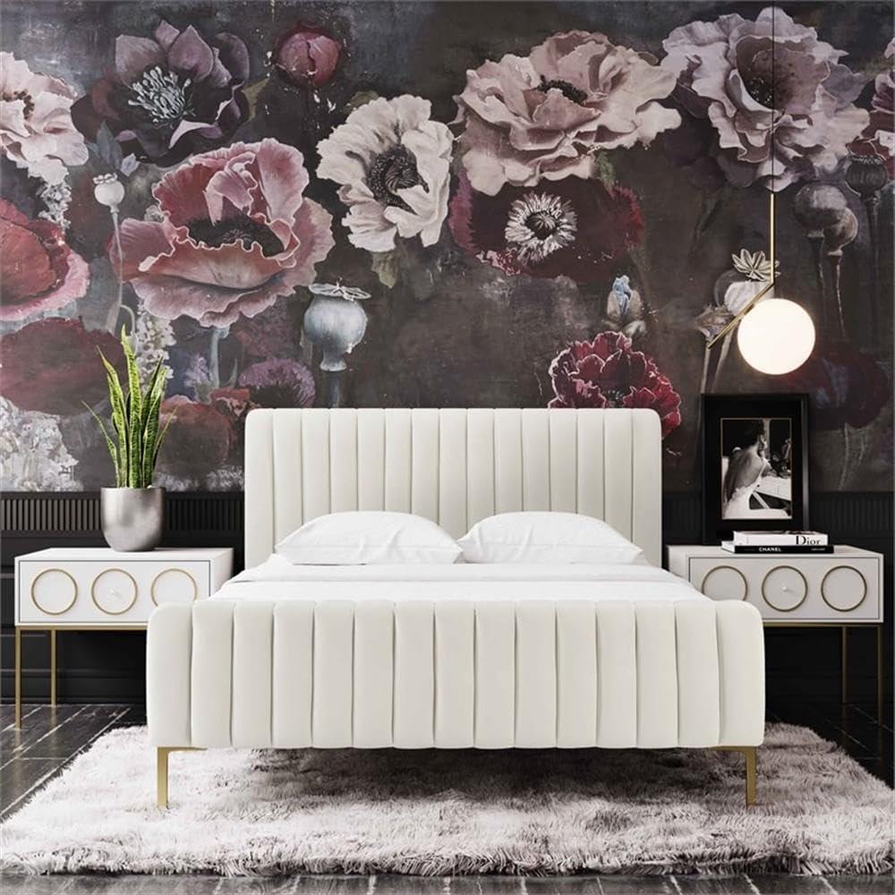 TOV Furniture Angela Cream Bed in Full