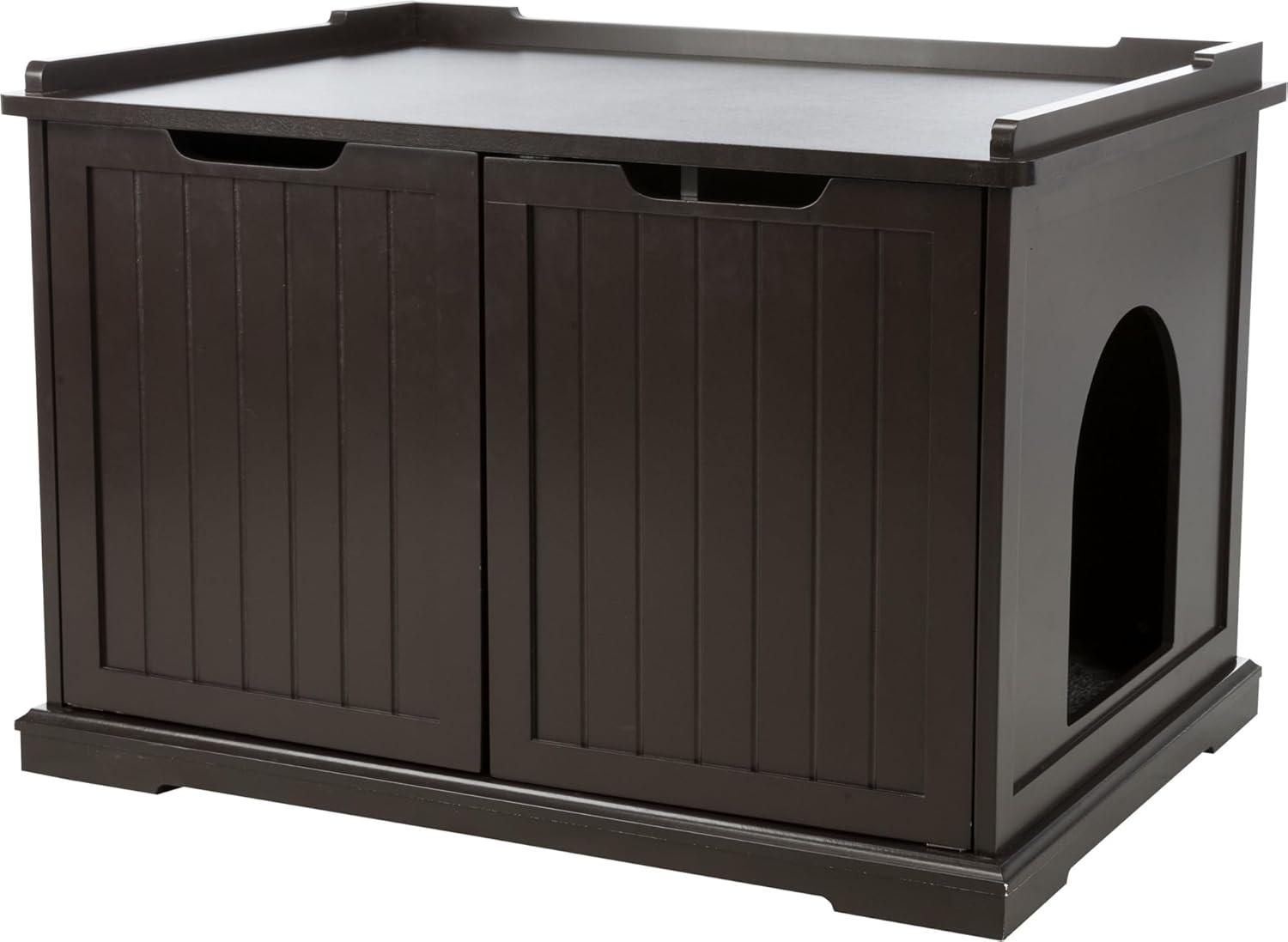 TRIXIE XL Furniture Style Litter Box Enclosure and Pet Home, Hidden Cat Litter Box