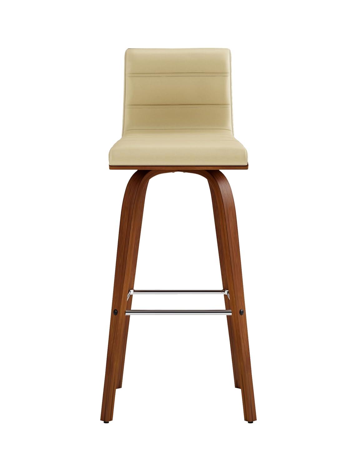 Biance Solid Wood Swivel Bar & Counter Stool