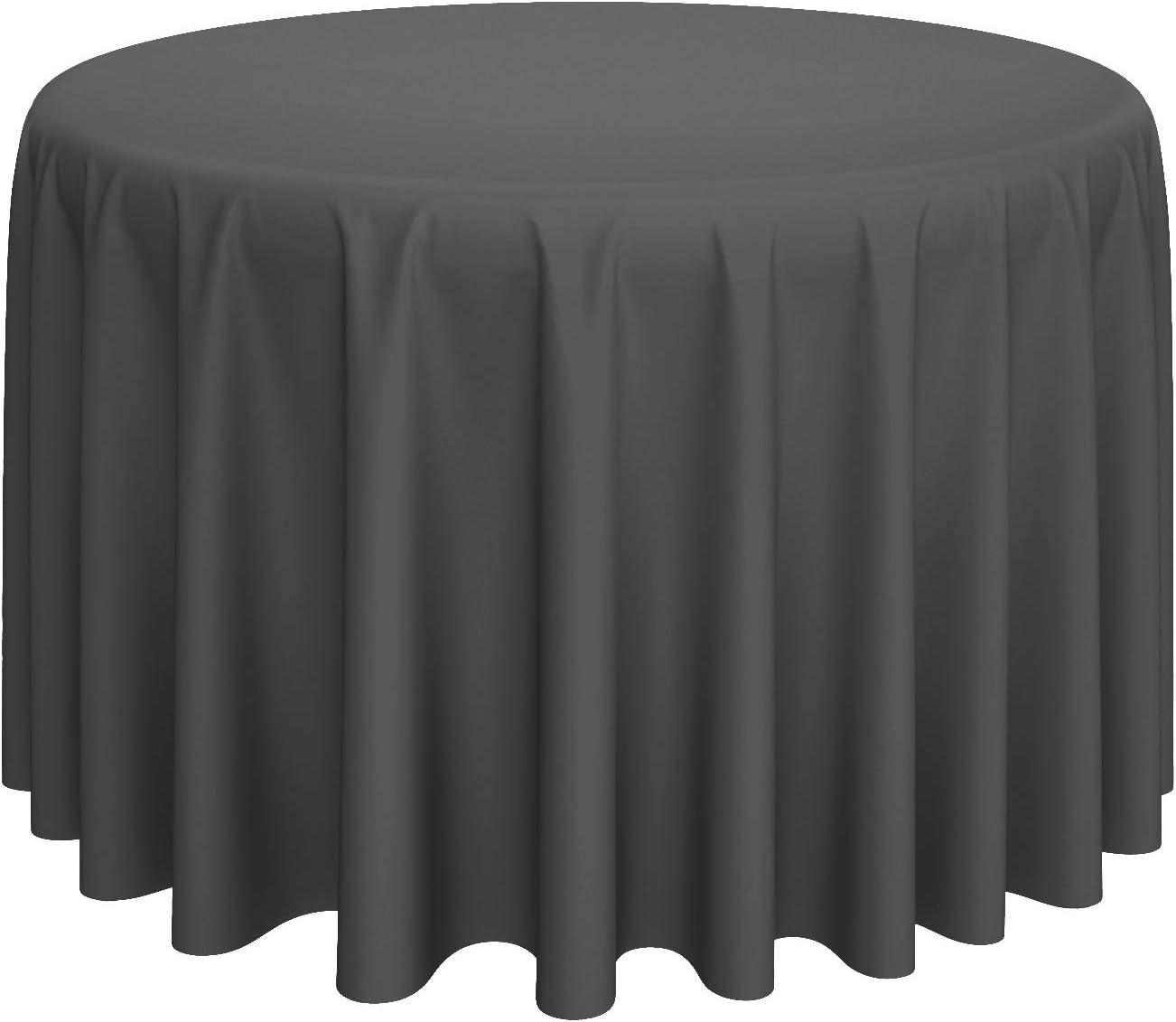 Solid Color Round Tablecloth