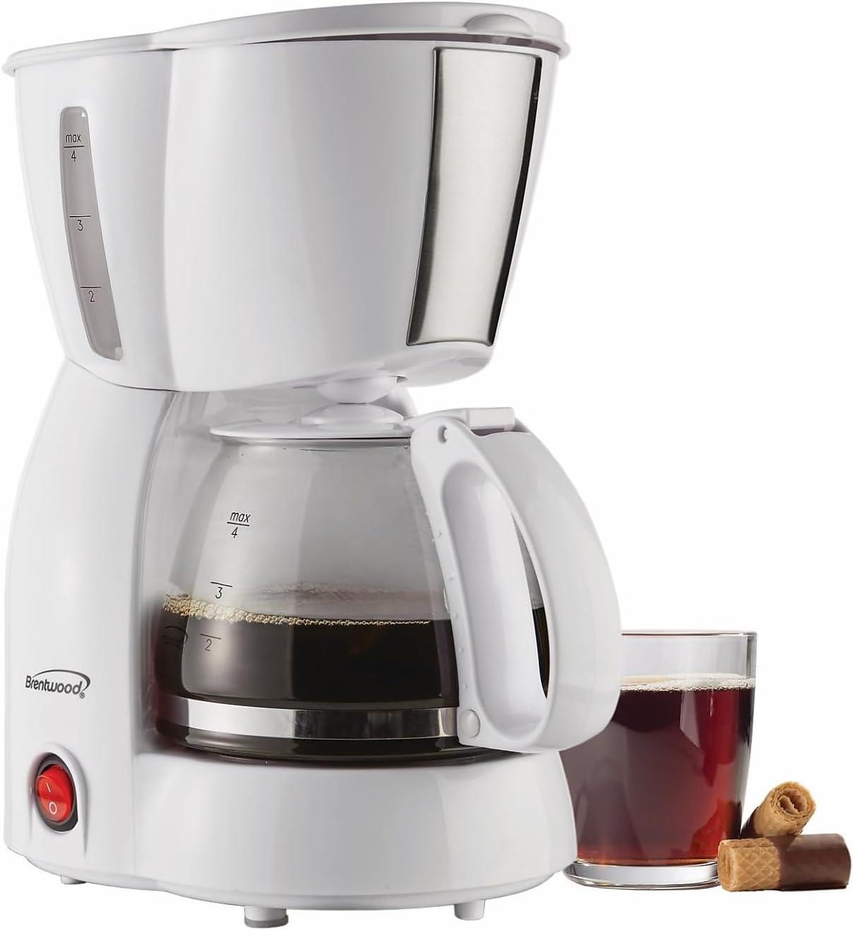 Brentwood Appliances TS-213BK Brentwood Appliances 4 Cup Coffee Maker