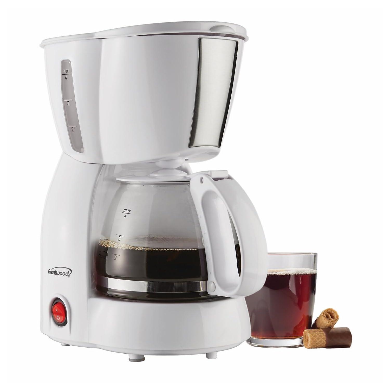Brentwood Appliances TS-213BK Brentwood Appliances 4 Cup Coffee Maker