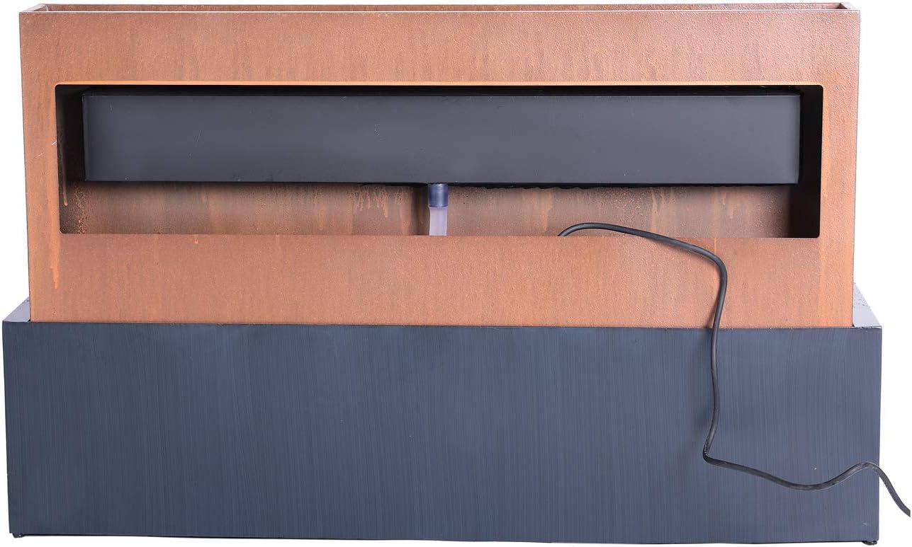 Hi-Line Gift Ltd. Metal Weather Resistant Floor Fountain