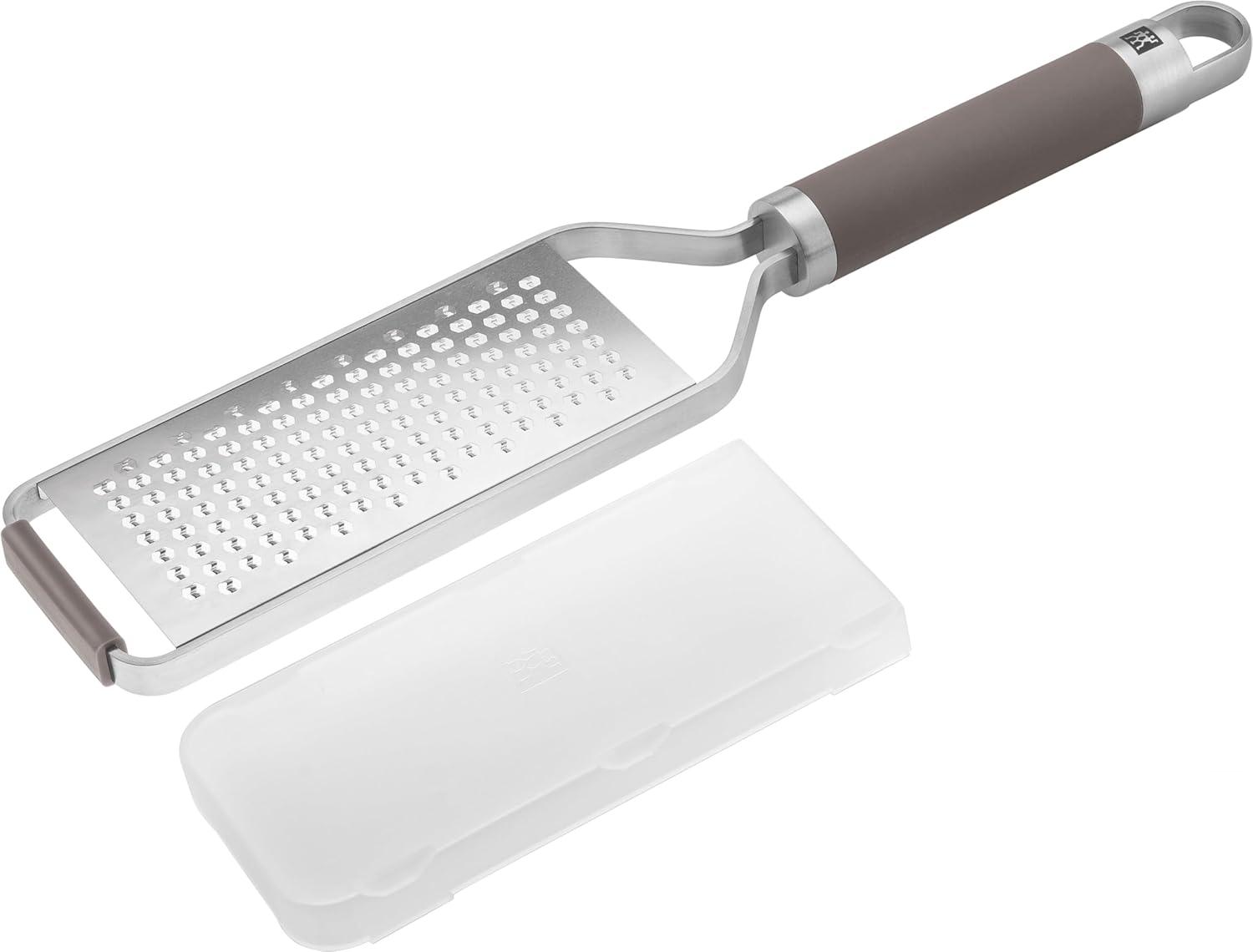 ZWILLING Pro Fine Stainless Steel Grater with Soft-Touch Handle