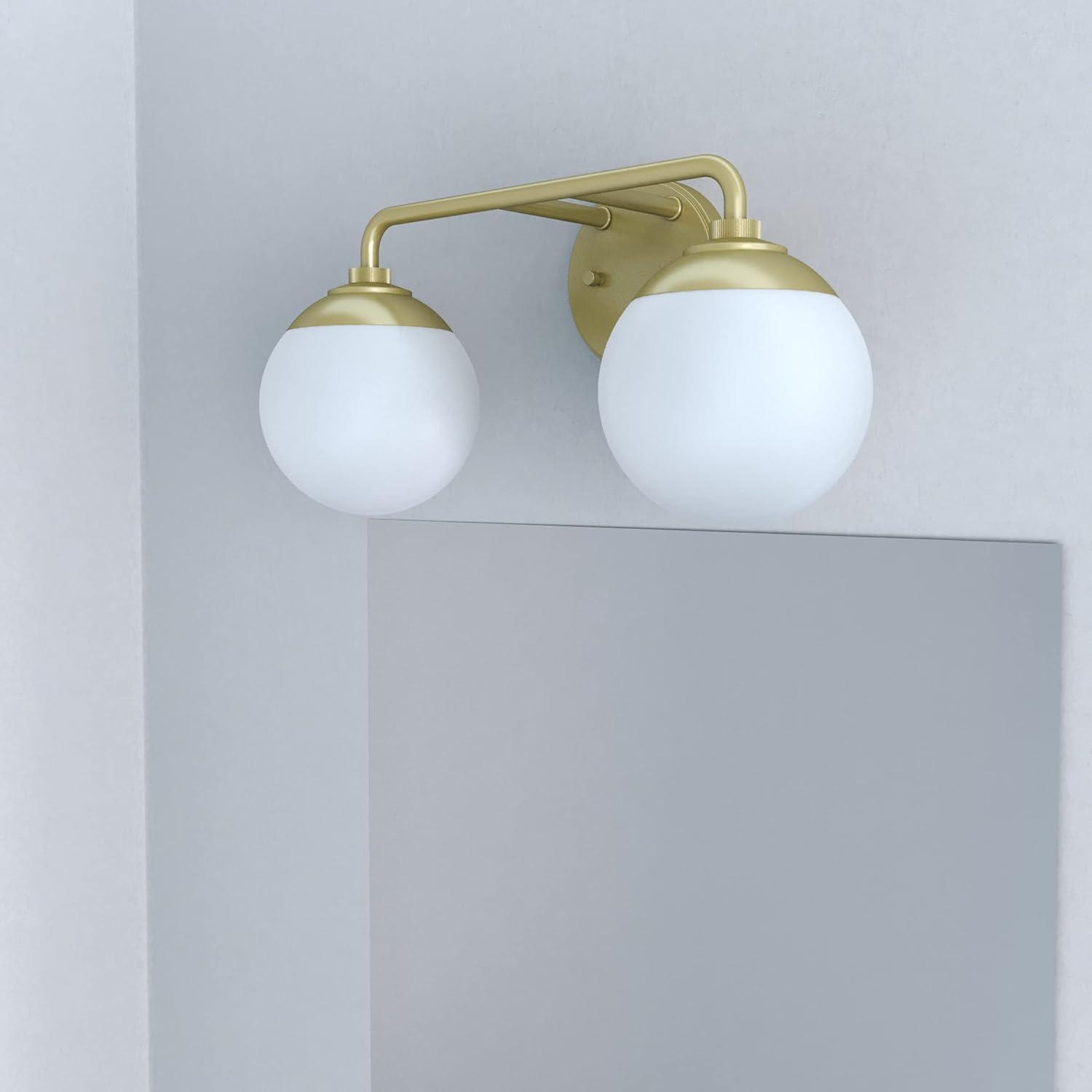 Hepburn 21'' Painted Modern Brass Dimmable Outdoor Vanity Light