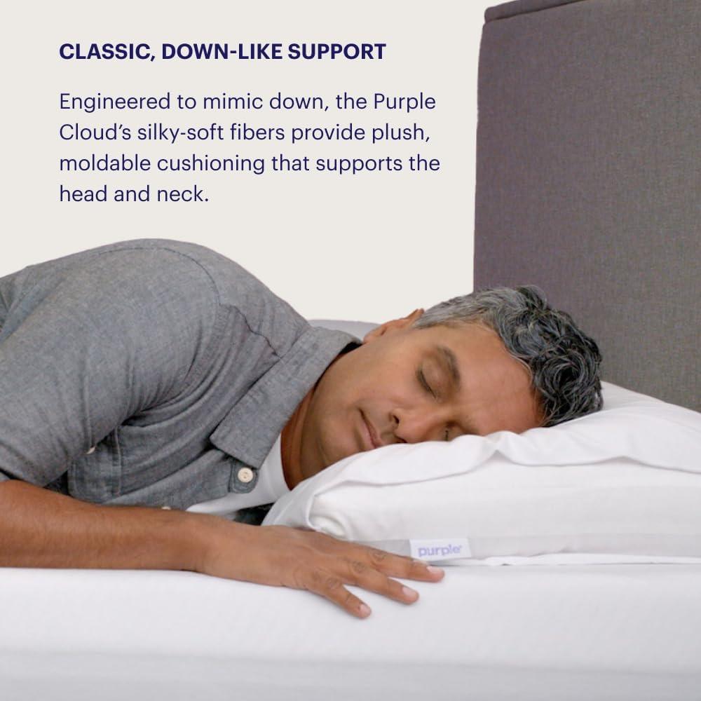 Purple Cloud Pillow