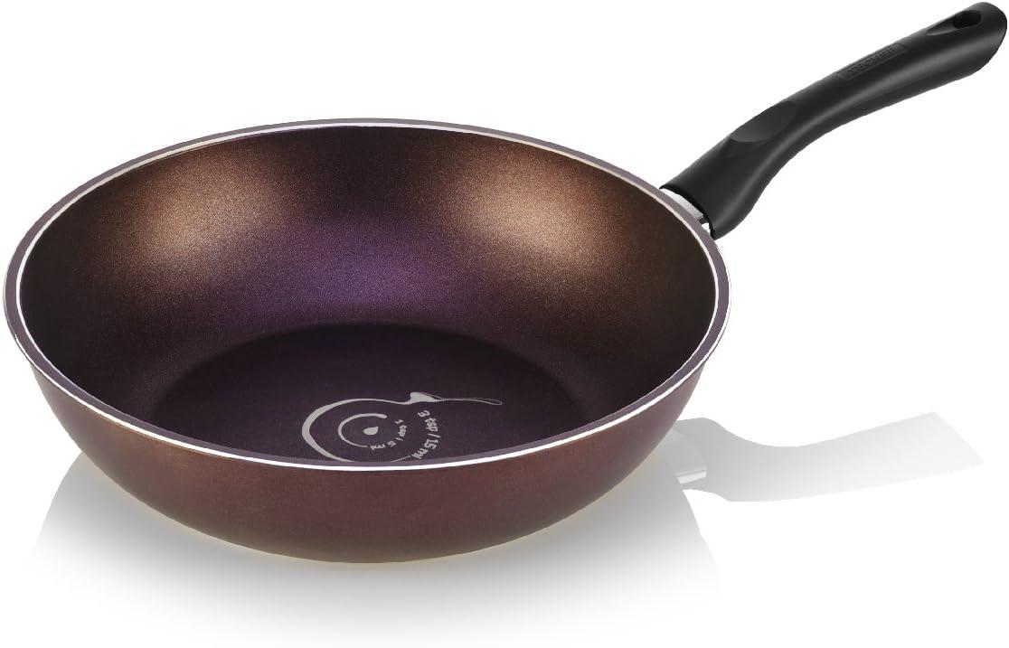 TECHEF Art - 12" Nonstick Wok/Stir-Fry Pan with Cover