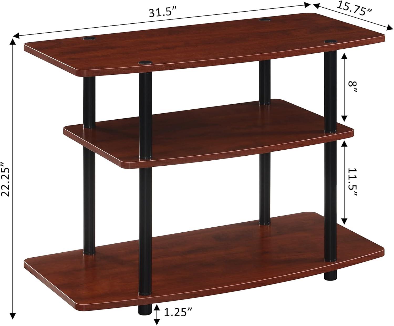 Convenience Concepts Designs2Go 3 Tier TV Stand Multiple Finishes