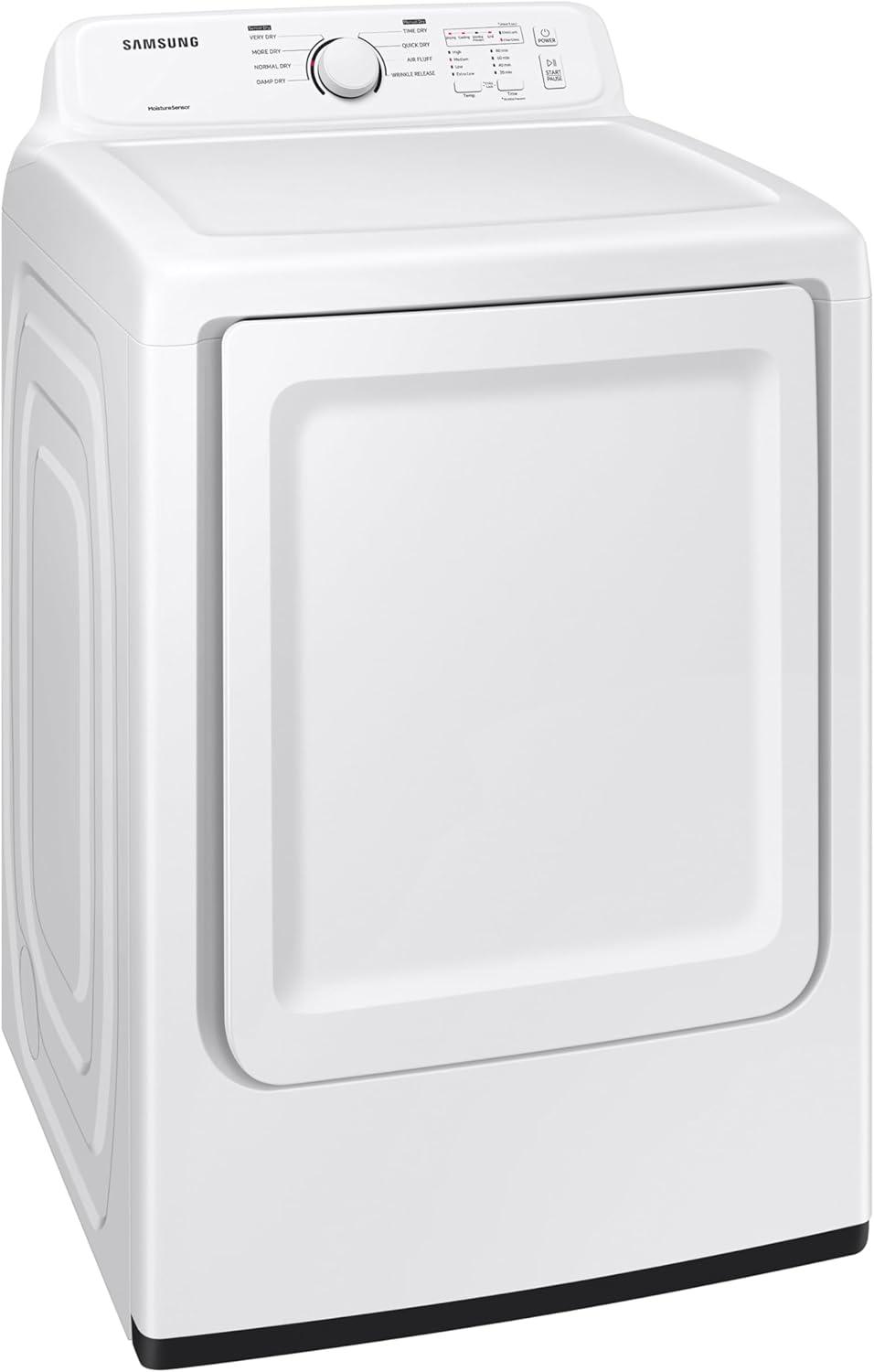 7.2 cu. ft. Electric Dryer with Sensor Dry and 8 Drying Cycles