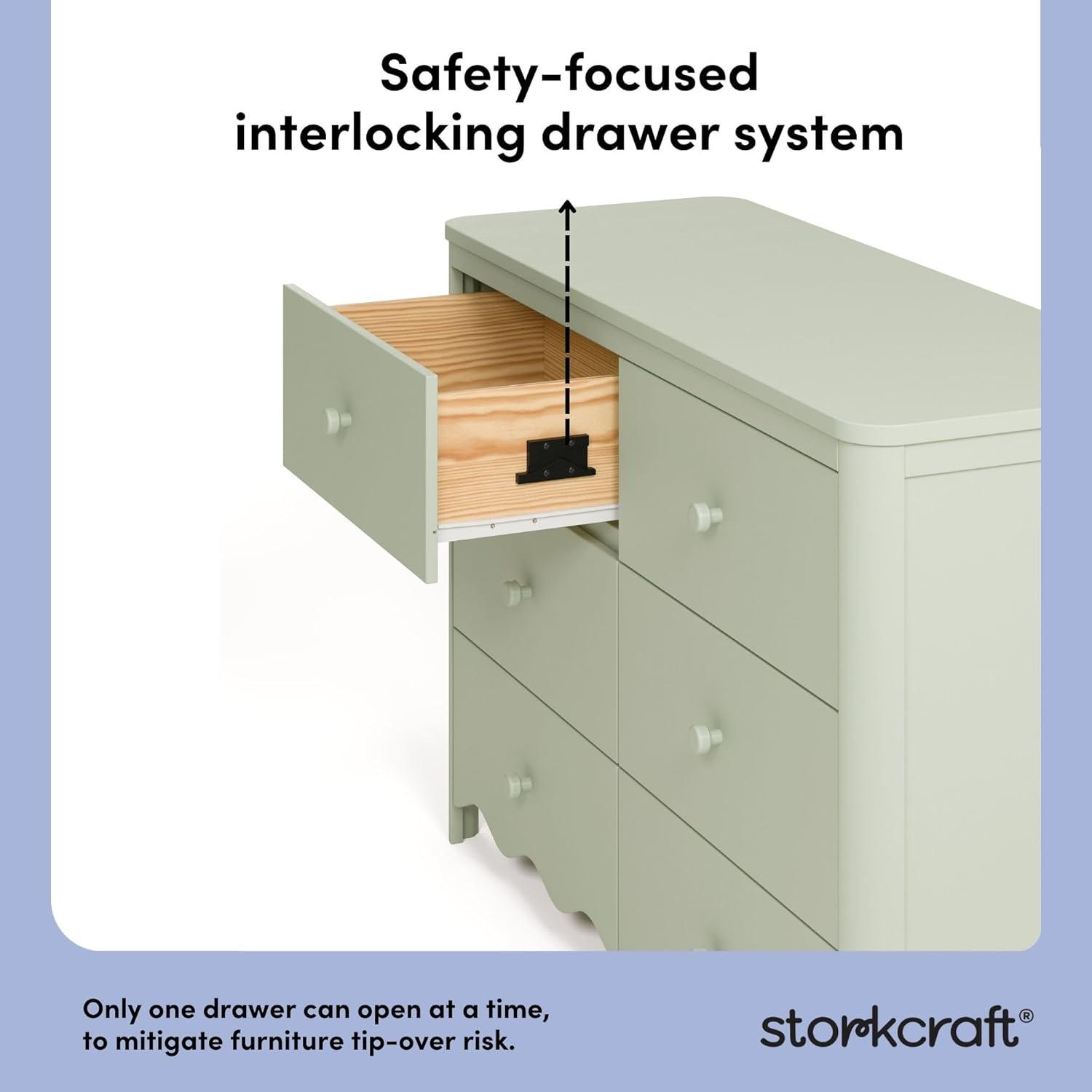 Casablanca 6 Drawer Dresser