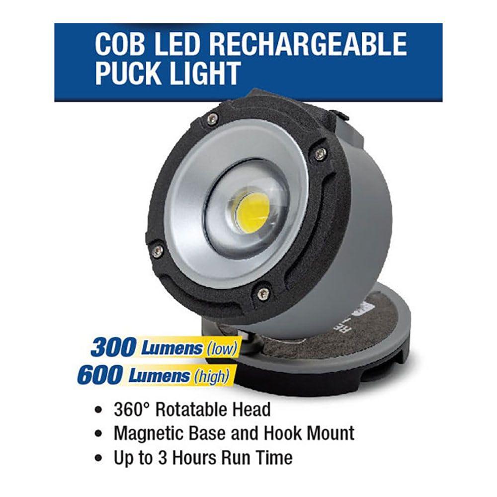 Eastwood COB LED Rechargeable Puck Light