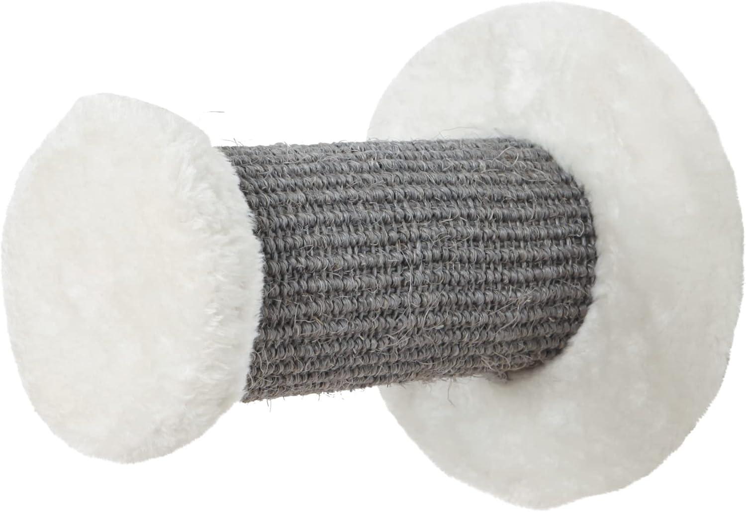 White Sisal Wall Mount Cat Climbing Steps, 3-Piece Set