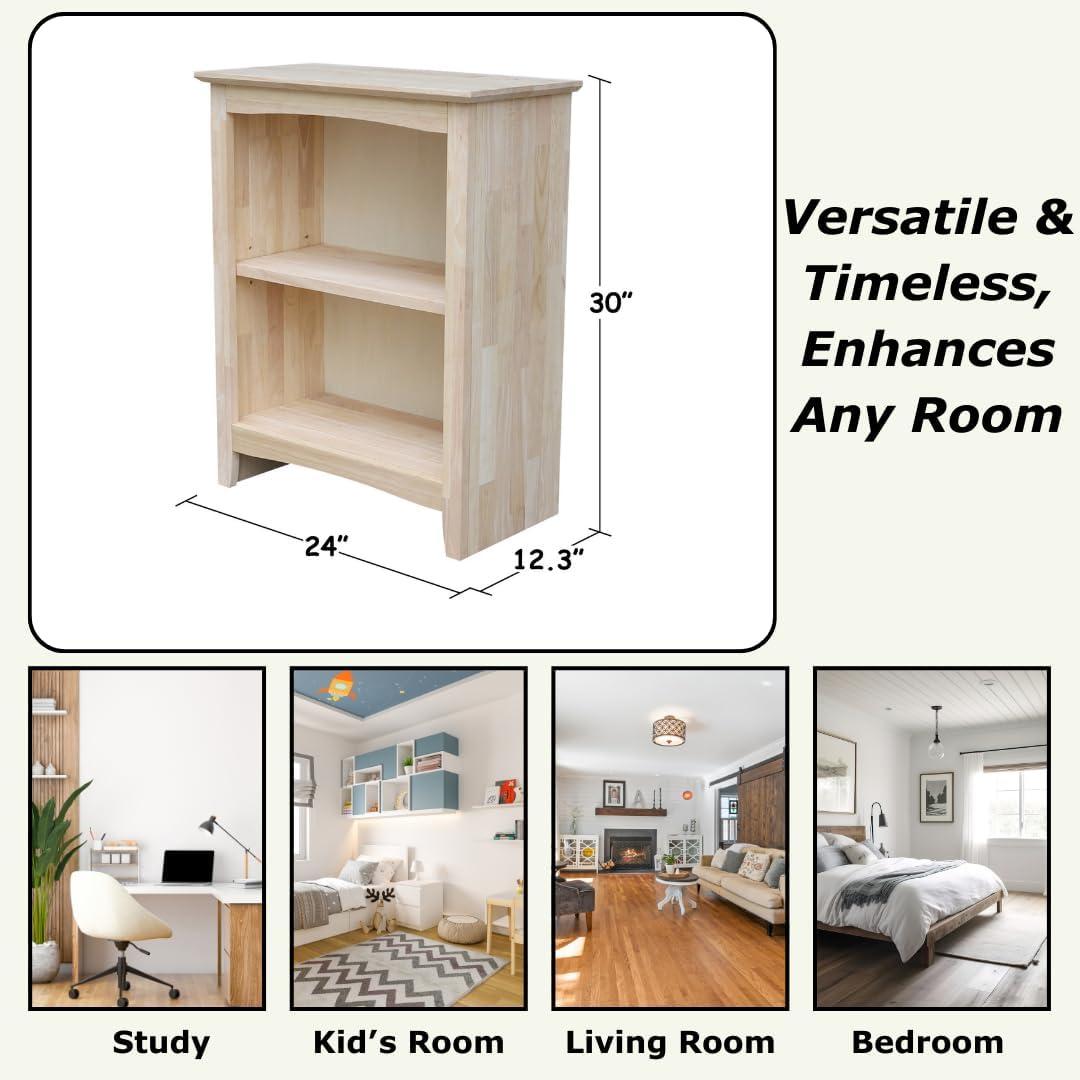 International Concepts Shaker Bookcase - 30 in H
