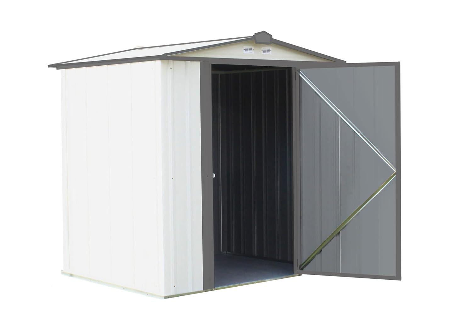 Arrow EZEE Shed 6 ft. W x 5 ft. D Metal Storage Shed