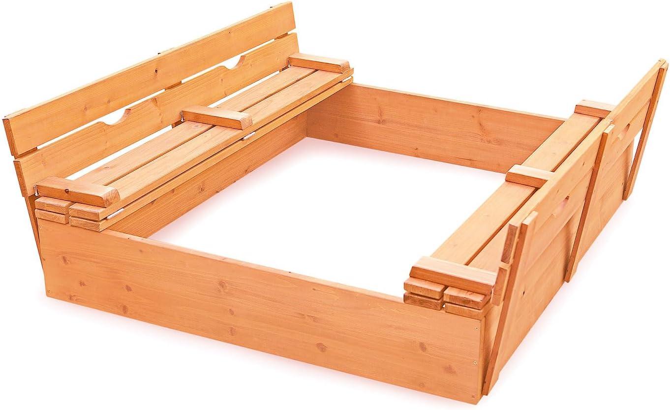 Covered 2-Bench Sandbox