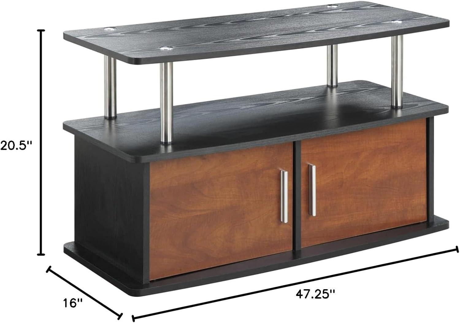 Convenience Concepts Designs2Go Deluxe 2 Door TV Stand with Cabinets