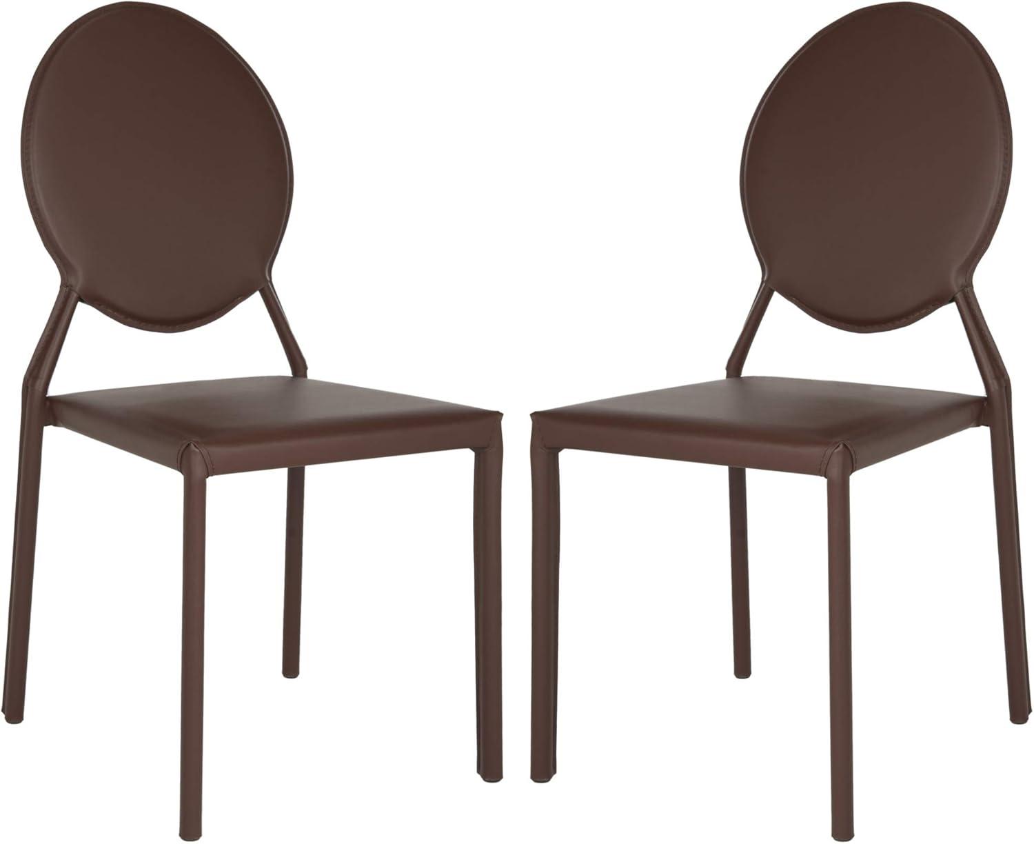 Warner Round Back Side Chair (Set of 2)  - Safavieh