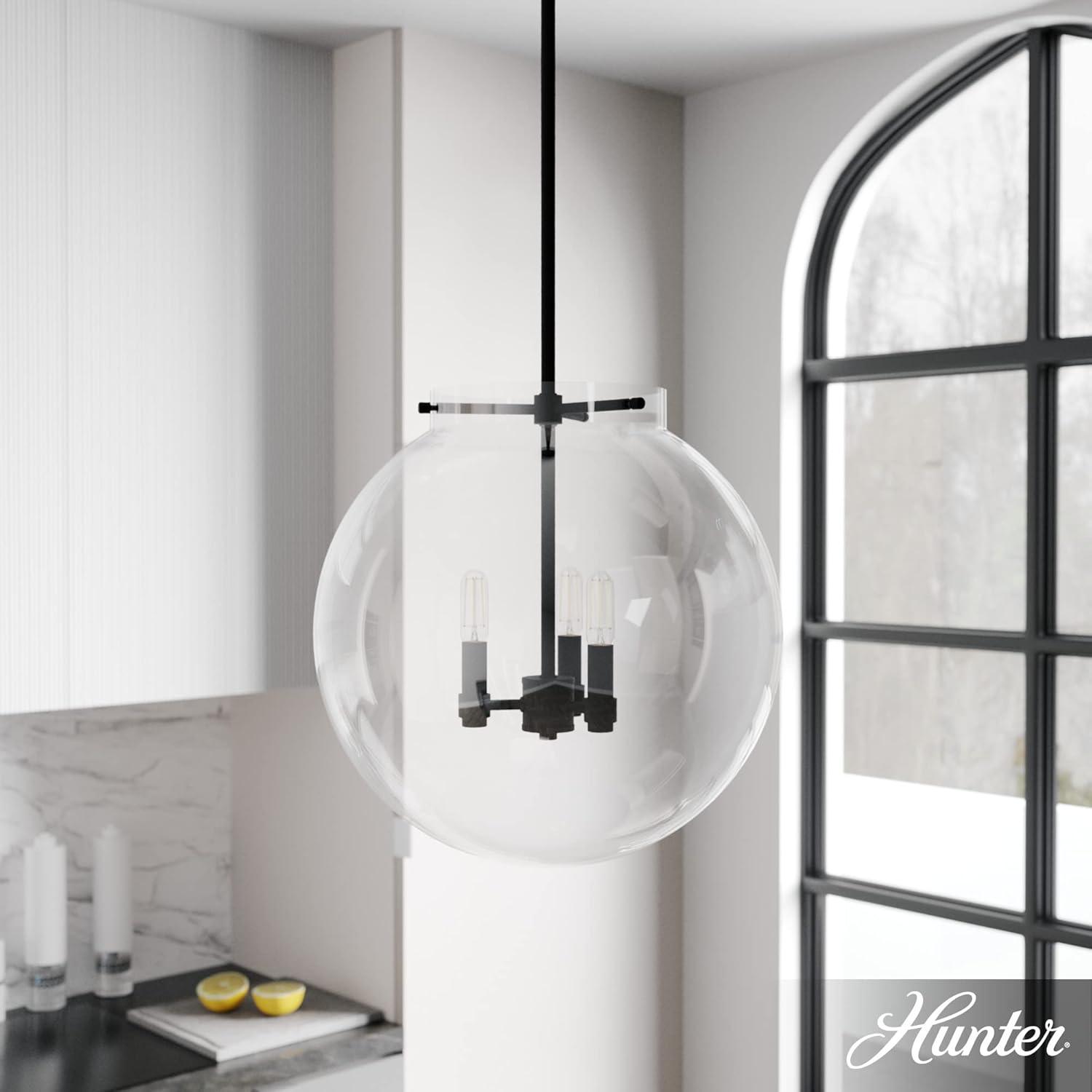 Hunter Fan Sacha 3 - Light Single Globe Pendant