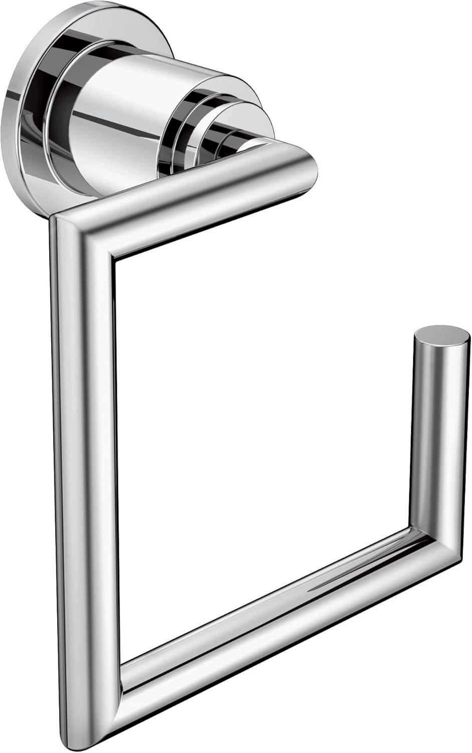 Moen Yb0886 Arris Wall Mounted Towel Ring - Chrome