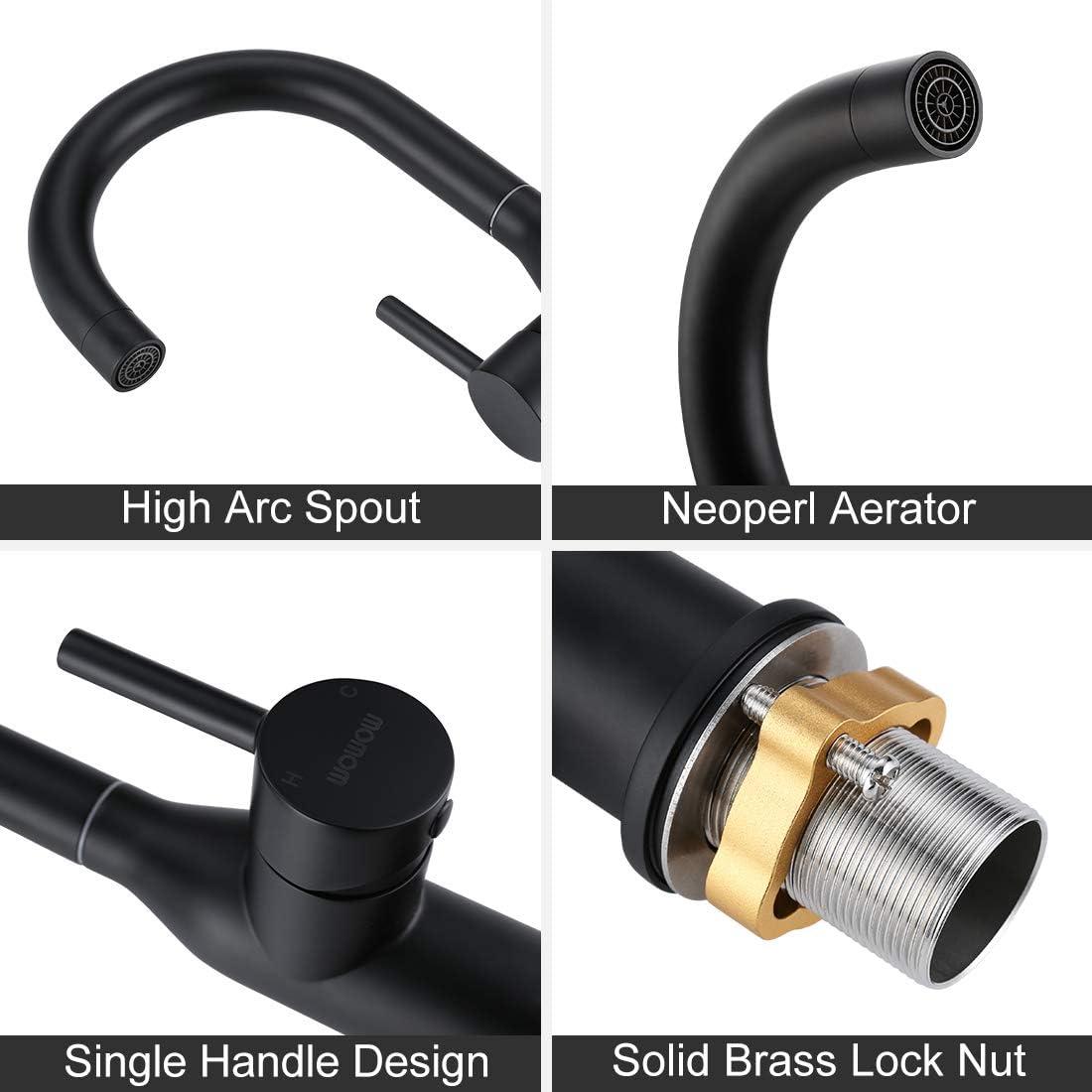 Single-Hole Single-handle Bathroom Faucet