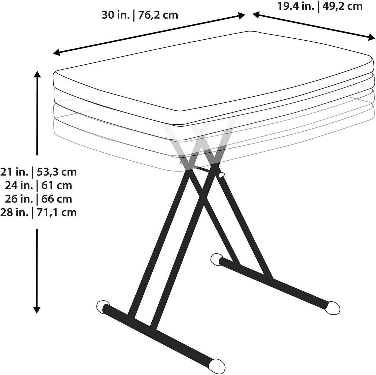 Lifetime 30 inch Personal Folding Table, Indoor/Outdoor, Almond (28240)