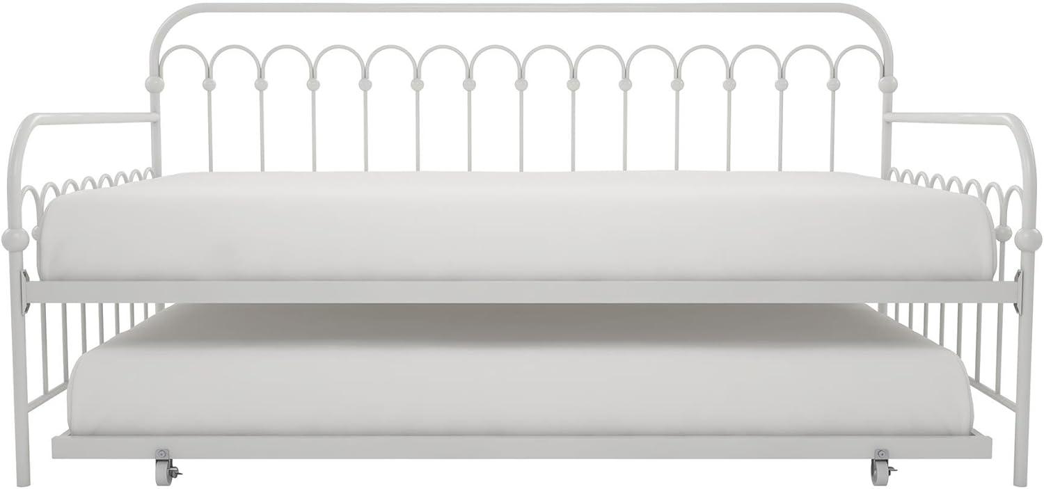 Bright Pop Metal Daybed with Trundle