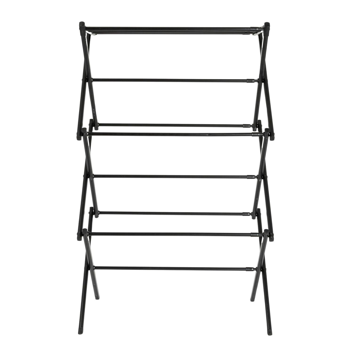 Household Essentials Steel Foldable Accordion Drying Rack