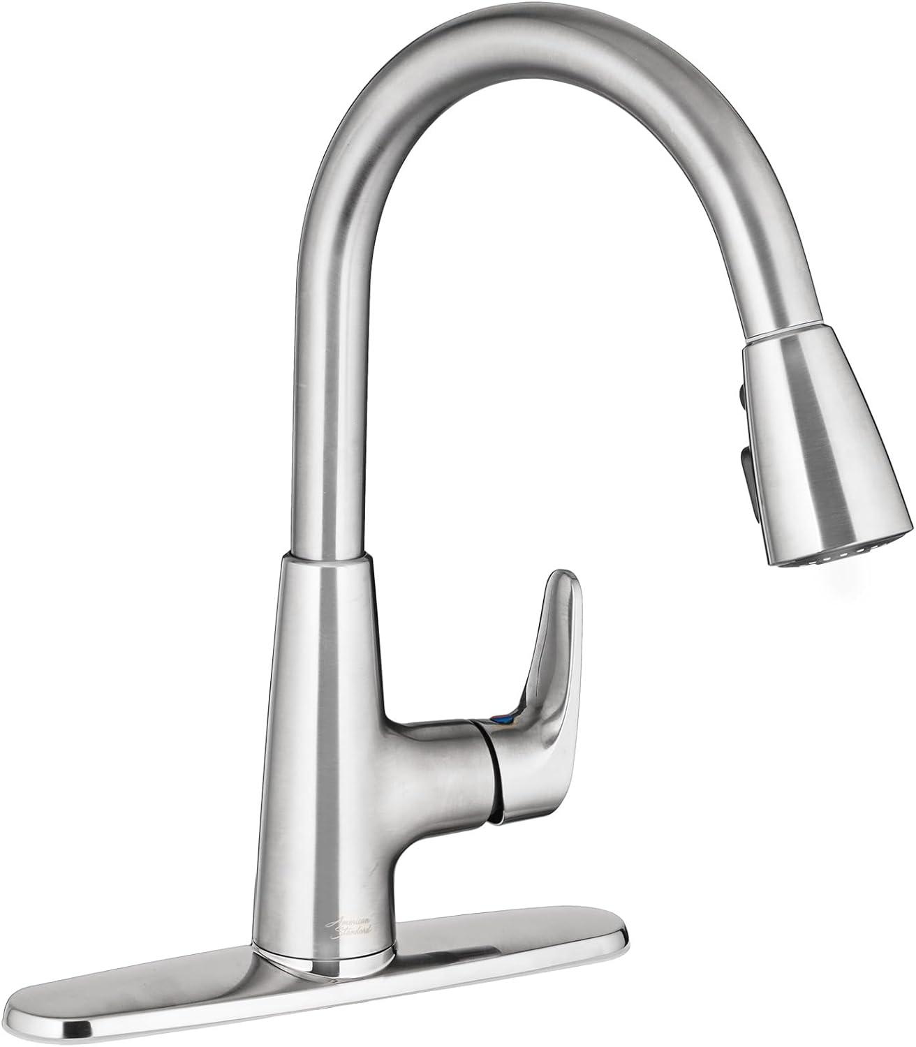 American Standard 7077.300 Colony Pro 1.5 GPM Single Hole Pull Down Kitchen Faucet -