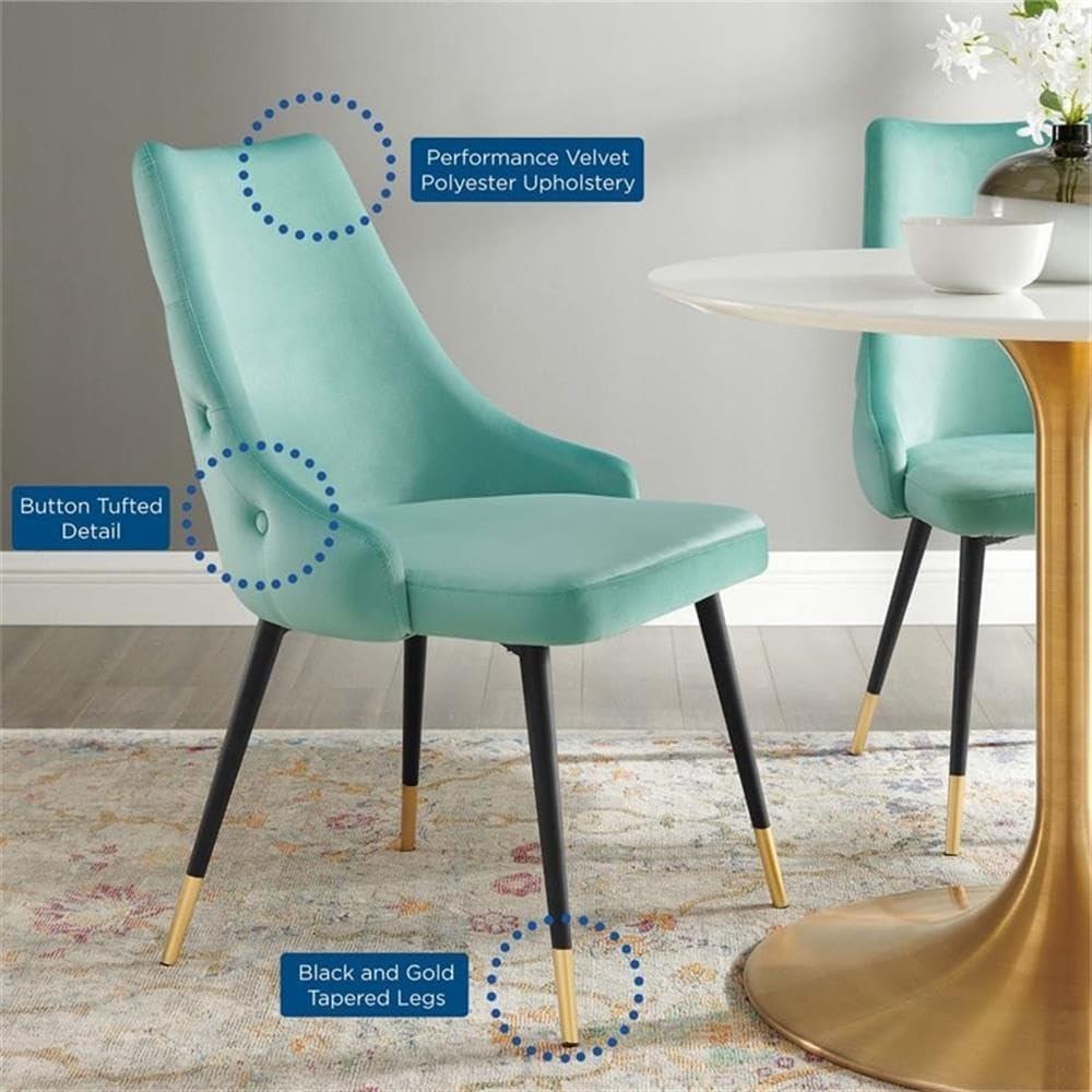 Modway Adorn Tufted Performance Velvet Dining Side Chair