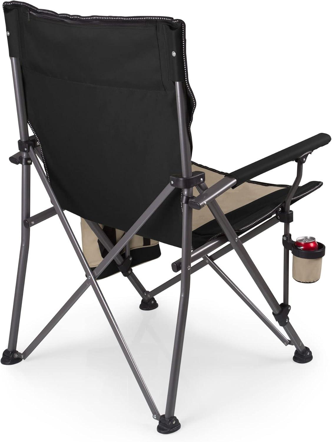 Big Bear XXL Camping Chair with Cooler, Black