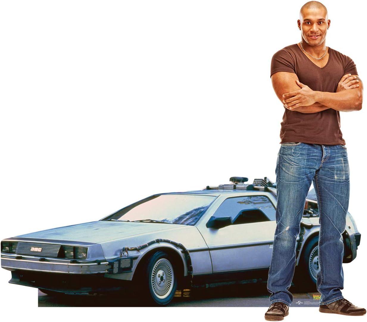 32 x 89 in. DeLorean Cardboard Cutout, Back to the Future